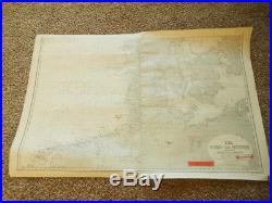 WW2 German Kriegsmarine 1600000 Seekarte NAVIGATION MAP NORTH & EAST SEA #1