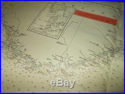 WW2 German Kriegsmarine 1600000 Seekarte NAVIGATION MAP NORTH & EAST SEA #2