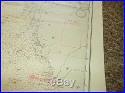 WW2 German Kriegsmarine 1600000 Seekarte NAVIGATION MAP NORTH & EAST SEA #2
