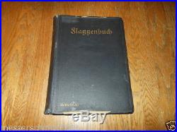 WW2 German Kriegsmarine Flaggenbuch Ship Flag Book ALL COUNTRIES RARE