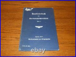 WW2 German Kriegsmarine Funklehrbuch RADIO TRAINING MANUAL 1939 NICE