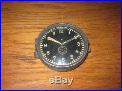 WW2 German Kriegsmarine Junghans U-Boat Radio Room Clock NICE