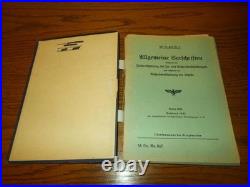 WW2 German Kriegsmarine M. Dv. 847 NAVAL TECHNICAL & REGULATIONS MANUAL GROUP