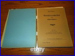 WW2 German Kriegsmarine M. Dv. 847 NAVAL TECHNICAL & REGULATIONS MANUAL GROUP