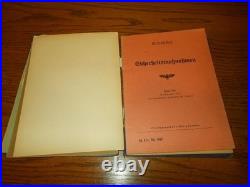 WW2 German Kriegsmarine M. Dv. 847 NAVAL TECHNICAL & REGULATIONS MANUAL GROUP