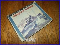 WW2 German Kriegsmarine Skagerrak Kalender 1937 DESK CALENDAR COMPLETE