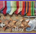 WW2 O. B. E. Group of 8 MEDALS to Royal Navy CAPTAIN John Harris OBE MiD
