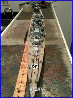 WW2 model ship, DKM Prinz Eugen, 1/350 scale, Tamiya