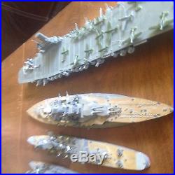 WW2 waterline model Japanese Fleet