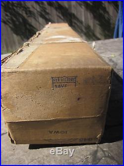 WWII FRAMBURG 1945 USN METAL RECOGNITION SHIP MODEL IOWA CLASS USBB With ORIG. BOX