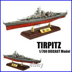 WWII German Tirpitz 1/700 diecast model ship FOV