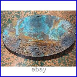 WWII Globe American Corp Boat Builder Plate 1944 Kokomo IN Naval Military