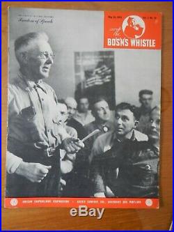 WWII Maritime Trade Magazines Bo's'n's Whistle Oregon Ship Building Corp