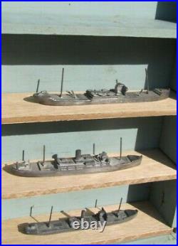 WWII Merchant Ship Recognition Training Model Boxed Set Japanese Merchant Ships