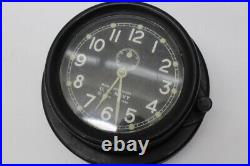WWII US Navy Mark 1 Deck Clock READ
