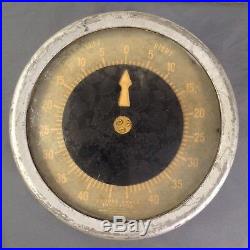 WWII USN Large Ship Rudder Angle Indicator Sperry Gyroscope Co. 665563 Steampunk