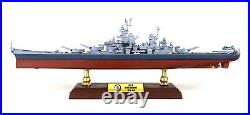 WWII USS MISSOURI BB-63 1/700 diecast model ship FOV