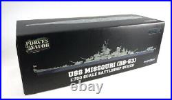 WWII USS MISSOURI BB-63 1/700 diecast model ship FOV
