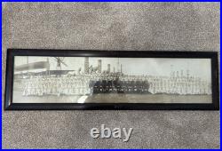 War Ship 1909 USS Birmingham Crew First Ship to Launch a Plane from deck WW1