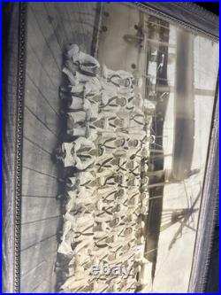 War Ship 1909 USS Birmingham Crew First Ship to Launch a Plane from deck WW1