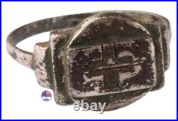 Wehrmacht Balcan cross U-boat WW2 German ring naval submarine U-Boot Kriegsmarin