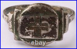 Wehrmacht Balcan cross U-boat WW2 German ring naval submarine U-Boot Kriegsmarin