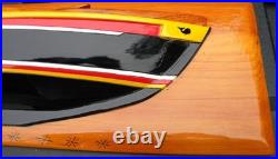 Whaling skiff half hull by Shem Pollard in Bequia