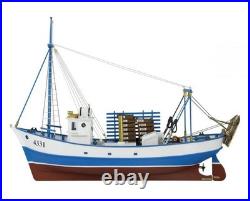 - Wooden Ship Model Kit Spaniard and Mediterranean Fishing Boat, T