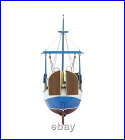 - Wooden Ship Model Kit Spaniard and Mediterranean Fishing Boat, T