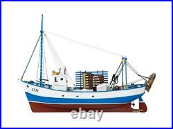 - Wooden Ship Model Kit Spaniard and Mediterranean Fishing Boat, T