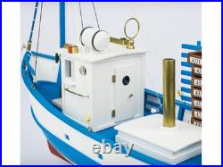 - Wooden Ship Model Kit Spaniard and Mediterranean Fishing Boat, T
