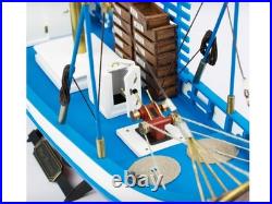 - Wooden Ship Model Kit Spaniard and Mediterranean Fishing Boat, T