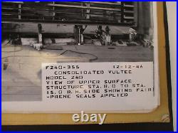 World War 2 Airplane Technical Engineering Quality Control Inspection WW2 1946