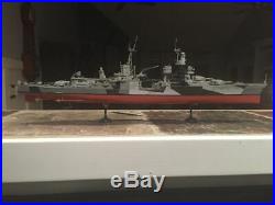 Ww2 model ship, USS INDIANAPOLIS, 1/350 scale, Tamiya, pls read description belo