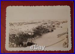 Wwii D-day Invasion Of Normandy Rare Photos Le Havre/ Uss West Point/ Sunk Ship