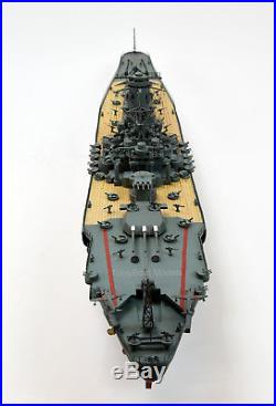 YAMATO Class Battleship 40 Handmade Wooden Ship Model Museum Quality