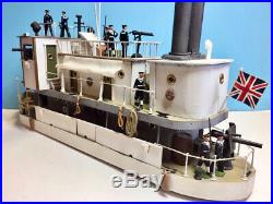 YANGTZE RIVER (China) Gunboat, withBRITAINS Sailors Set #2080 & part #1510