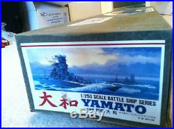 Yamato 1/250 Big scale Japanese Battle Ship Series A625-9 800 plastic model boat