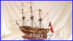 Yuan qing HMS Royal Caroline 1749 Scale 1/50 33'' Wooden Ship Model Kits scale